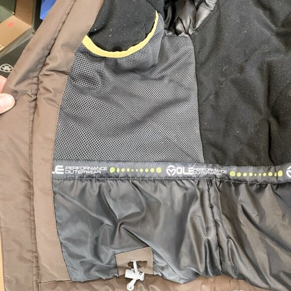 Mole Brown Ski Snowboard Winter Coat Snow Jacket M - Picture 10 of 16